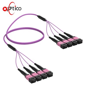 32 MPO To MPO APC Patch Cord OM4 OM5